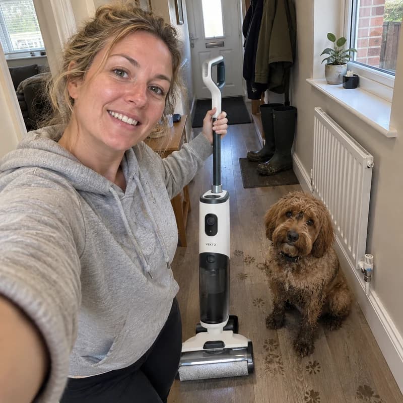 Bethan J.'s photo with the Vekto Floor Washer F40