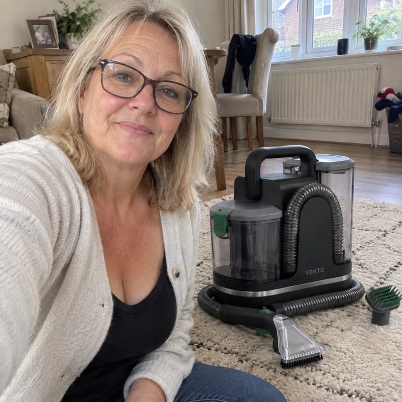 Lorraine F.'s photo with the Vekto Spot Cleaner P30
