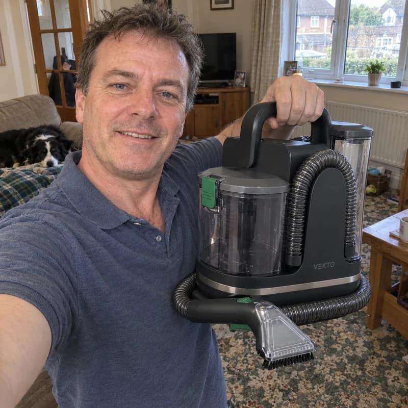 Steve H.'s photo with the Vekto Spot Cleaner P30