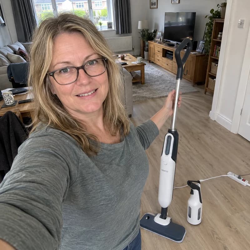 Carol B.'s photo with the Vekto Steam Mop S20