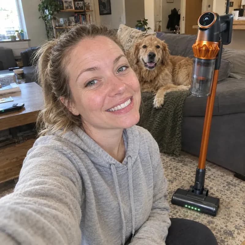Jessica M.'s photo with the Vekto Vacuum V18