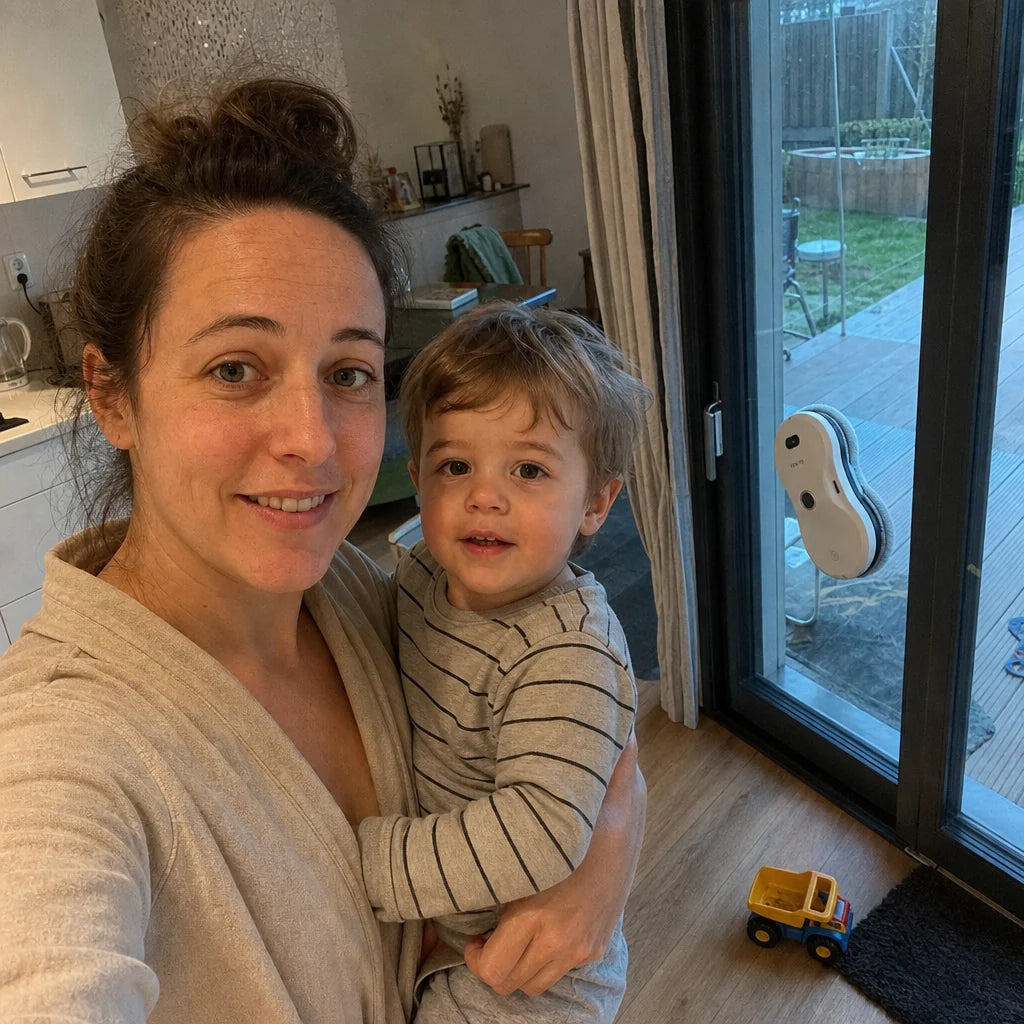 Photo de Camille B. avec Robot Lave-Vitre Vekto