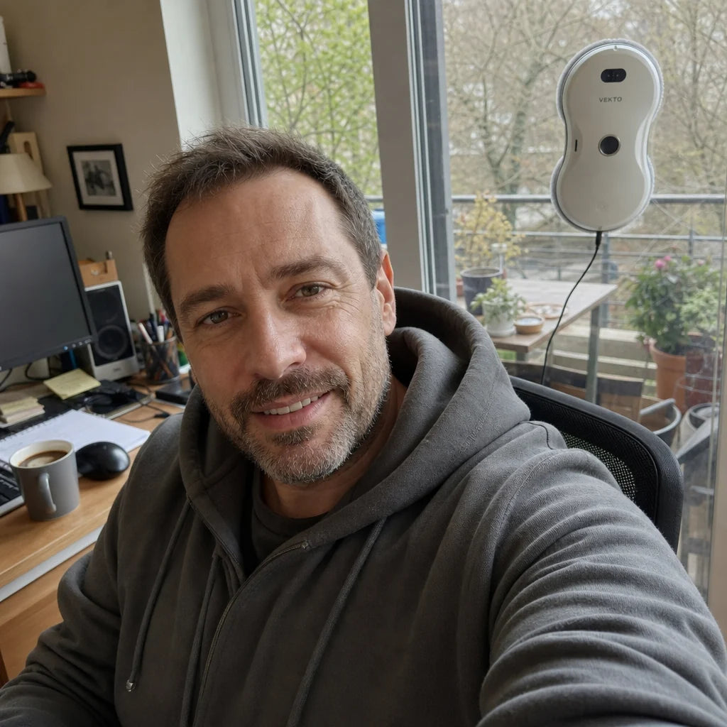 Photo de Julien F. avec Robot Lave-Vitre Vekto